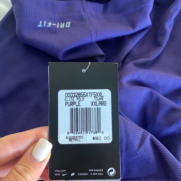 Nike DriFit TCU Polo - Picture 4 of 4